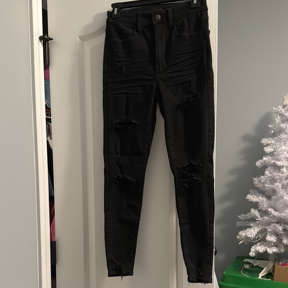 Black american eagle Skinny Jeans